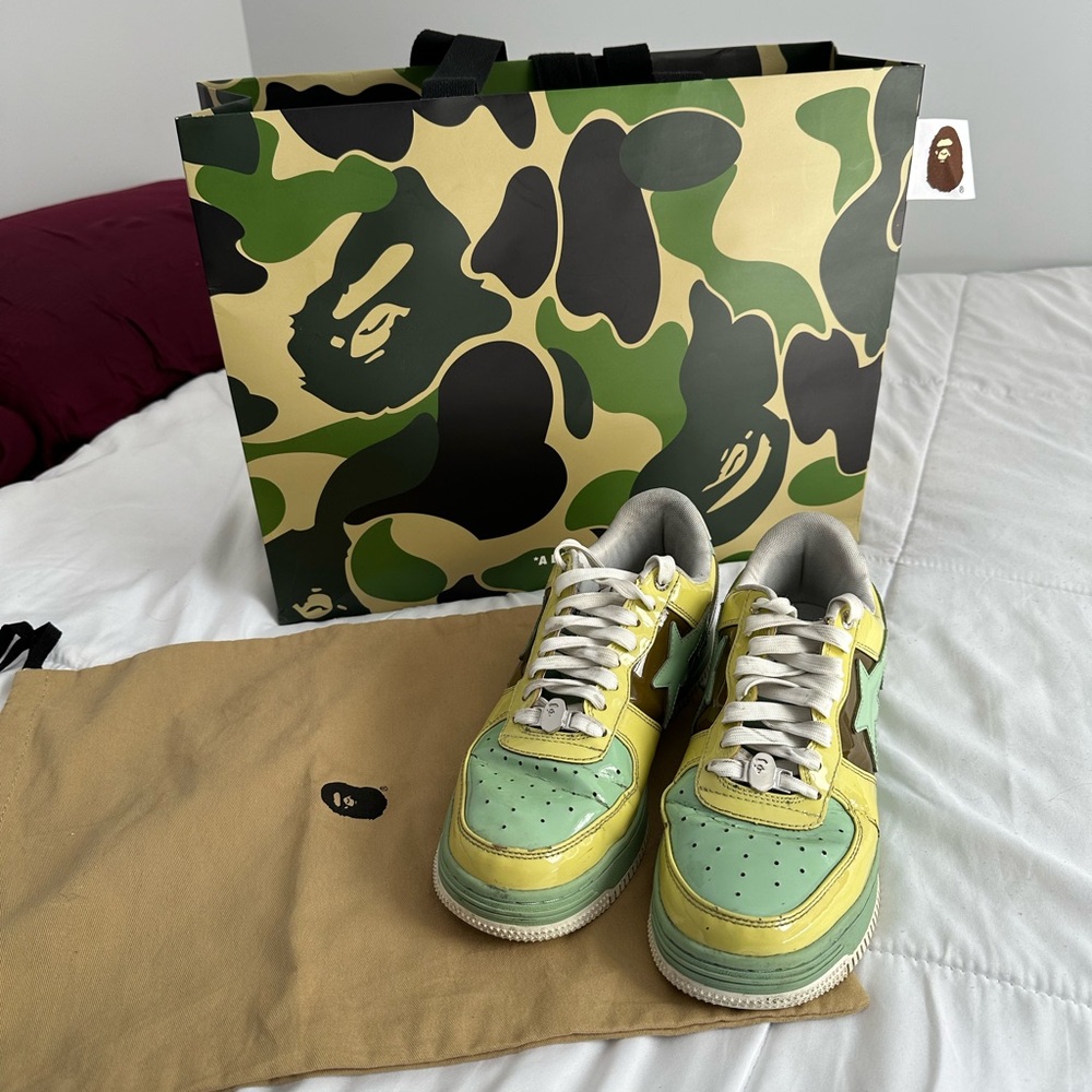 Bapesta #2 - Beige & Brown